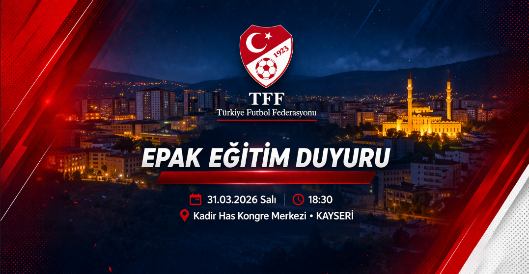 EPAK 2026 MART AYI EĞİTİM DUYURUSU