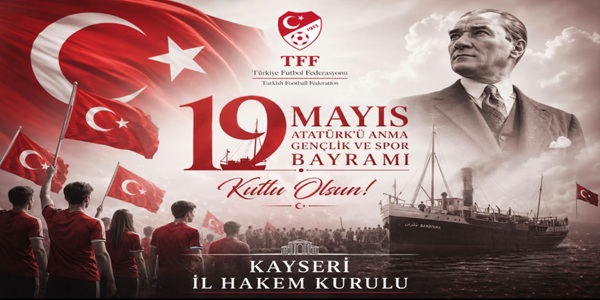 19 Mayıs Atatürk’ü Anma, Gençlik ve Spor Bayramı Kutlu Olsun